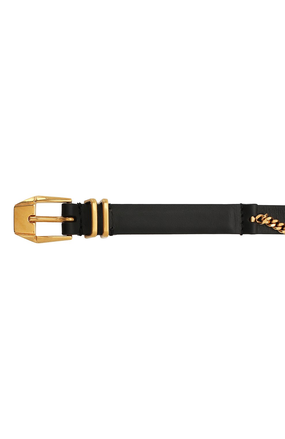 Женский черный кожаный ремень Versace, арт. DCDG901/DV3T купить в ЦУМ | Фото №3 Кожаный ремень Versace черный | Фото №3