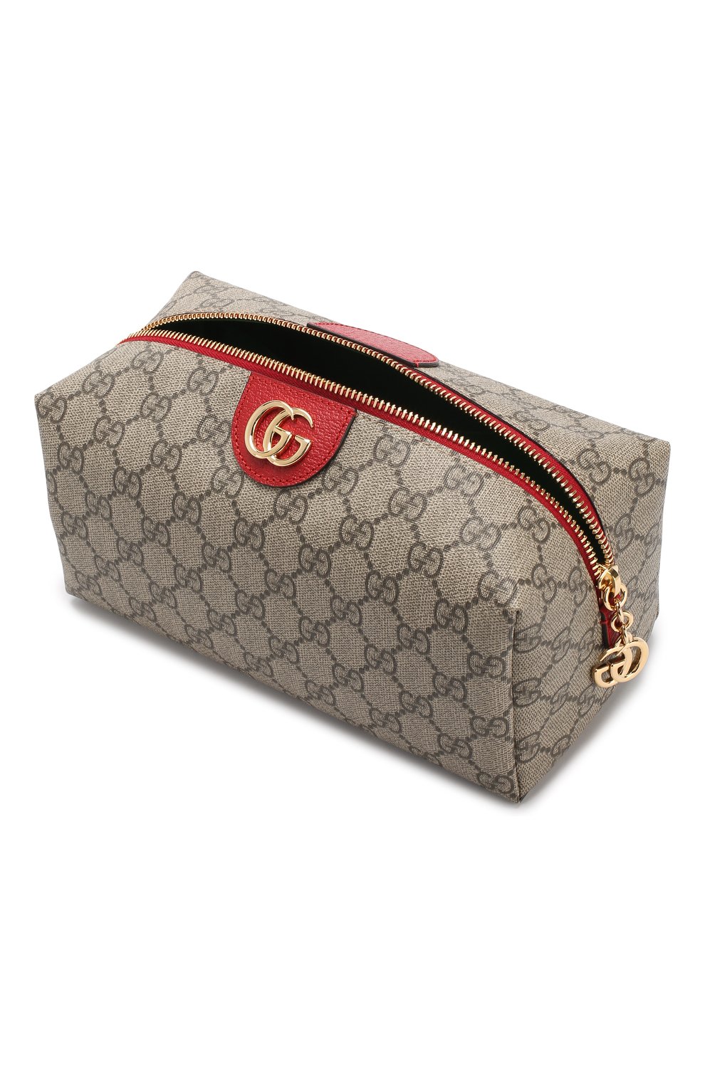 Женская бежевая косметичка ophidia Gucci, арт. 548391/K5I5G купить в ЦУМ | Фото №3 Косметичка Ophidia Gucci бежевая | Фото №3