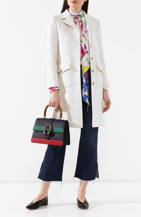Женская сумка dionysus medium GUCCI синяя цвета, арт. 448075/CWLMT купить в ЦУМ | Фото №2 Сумка Dionysus medium Gucci синяя цвета | Фото №2
