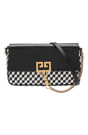 Женская сумка charm GIVENCHY черно-белая цвета, арт. BB508RB0HQ купить в ЦУМ | Фото №5 Сумка Charm Givenchy черно-белая цвета | Фото №5