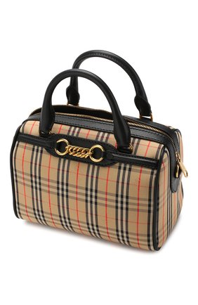 Женская сумка link bowling BURBERRY черная цвета, арт. 8006441 купить в ЦУМ | Фото №4 Сумка Link Bowling Burberry черная цвета | Фото №4
