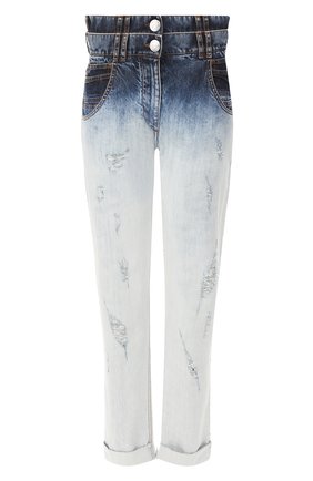 Женские голубые джинсы Balmain, арт. RF05756/D047 купить в ЦУМ | Фото №1 Джинсы Balmain голубые | Фото №1