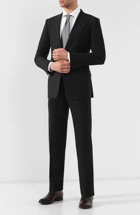 Мужская хлопковая сорочка TOM FORD белого цвета по цене 35300 руб., арт. 9FT19094C1AX | Фото 2 Мужская хлопковая сорочка TOM FORD белого цвета, арт. 9FT19094C1AX | Фото 2