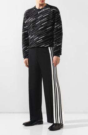 Мужские кожаные сапоги BALENCIAGA черного цвета по цене 86450 руб., арт. 558454/WA7B0 | Фото 2 Мужские кожаные сапоги BALENCIAGA черного цвета, арт. 558454/WA7B0 | Фото 2