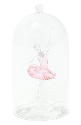 Фигурка ballerina under bell SWAROVSKI розового цвета, арт. 5428649 | Фото 1 (Статус проверки: Проверена категория; Ограничения доставки: fragile-2)