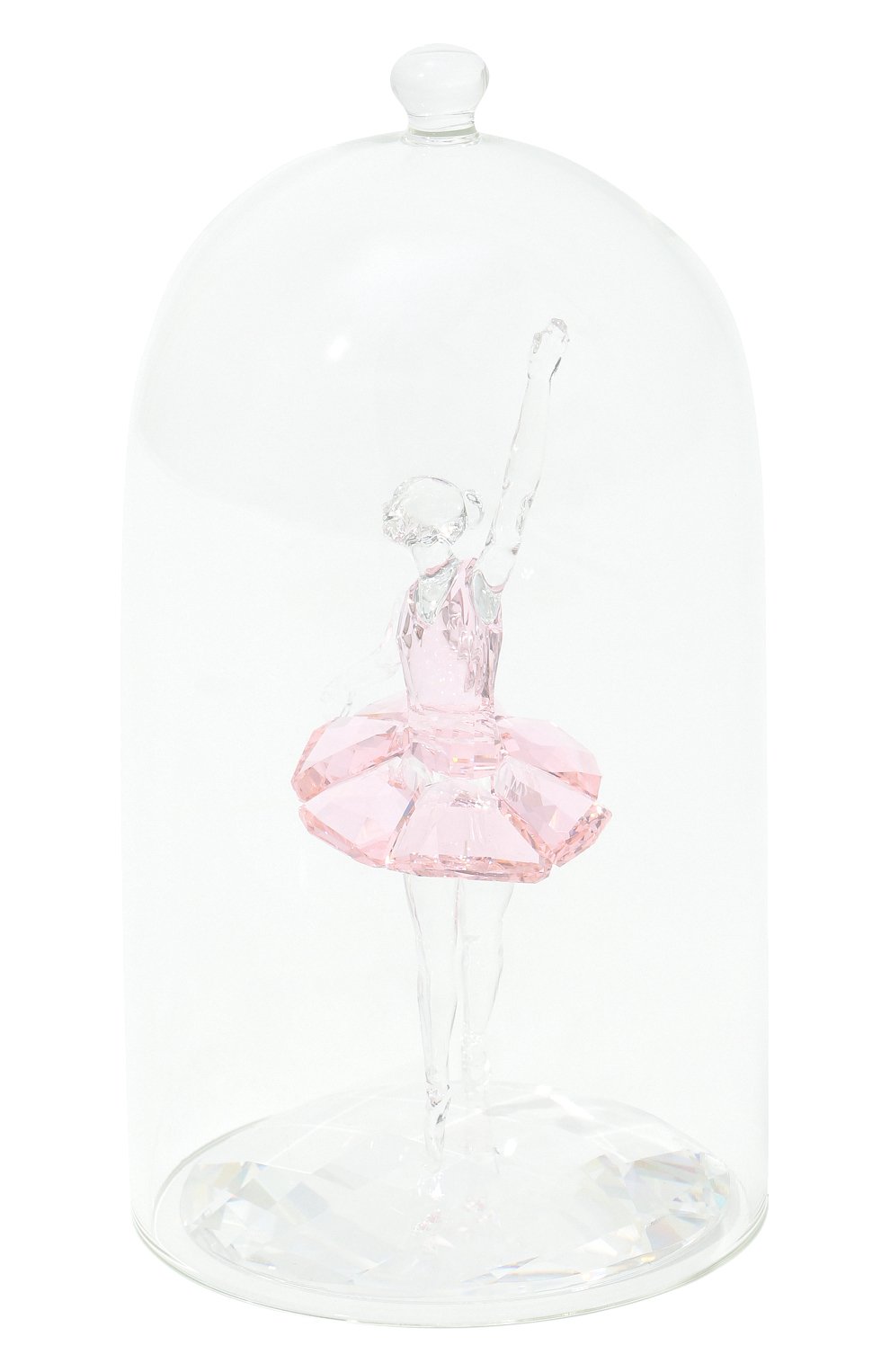 Фигурка ballerina under bell SWAROVSKI розового цвета, арт. 5428649 | Фото 2 (Статус проверки: Проверена категория; Ограничения доставки: fragile-2)