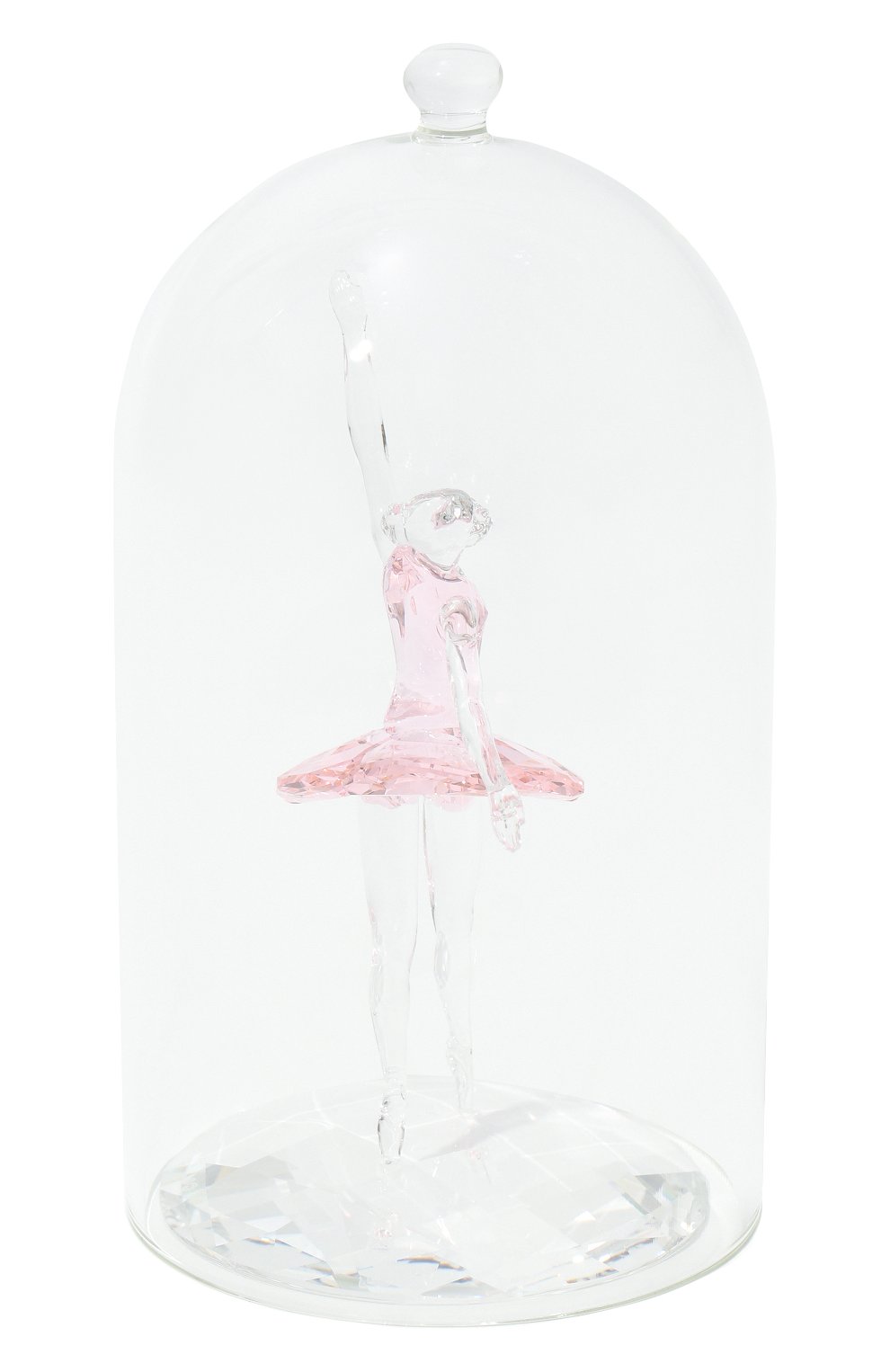 Фигурка ballerina under bell SWAROVSKI розового цвета, арт. 5428649 | Фото 3 (Статус проверки: Проверена категория; Ограничения доставки: fragile-2)