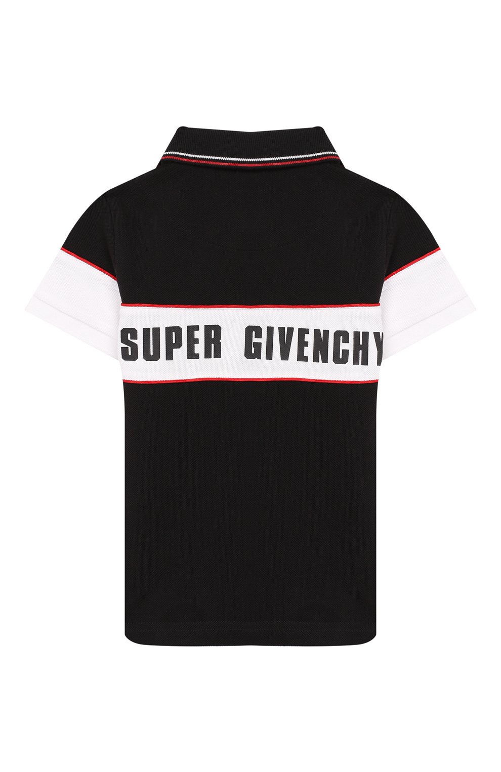 Детский хлопковое поло GIVENCHY черного цвета по цене 0 руб., арт. H05069/2A-3A | Фото 2 Детский хлопковое поло GIVENCHY черного цвета, арт. H05069/2A-3A | Фото 2 (Рукава: Короткие; Материал внешний: Хлопок; Статус проверки: Проверено, Проверена категория; Ростовка одежда: 24 мес | 92 см)
