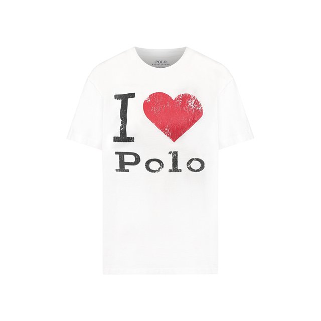 Хлопковая футболка Polo Ralph Lauren 9948161
