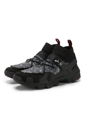 Текстильные кроссовки Puma x Les Benjamins Trailfox | Фото №1 Текстильные кроссовки Puma x Les Benjamins Trailfox | Фото №1