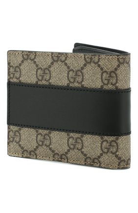 Мужской кожаное портмоне GUCCI бежевого цвета по цене 30000 руб., арт. 451240/KGDHN | Фото 2 Мужской кожаное портмоне GUCCI бежевого цвета, арт. 451240/KGDHN | Фото 2