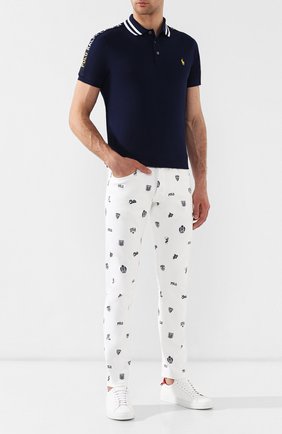 Мужские джинсы POLO RALPH LAUREN белого цвета по цене 12600 руб., арт. 710745782 | Фото 2 Мужские джинсы POLO RALPH LAUREN белого цвета, арт. 710745782 | Фото 2