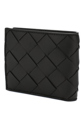 Мужской кожаное портмоне BOTTEGA VENETA черного цвета по цене 34800 руб., арт. 193642/V00BI | Фото 2 Мужской кожаное портмоне BOTTEGA VENETA черного цвета, арт. 193642/V00BI | Фото 2