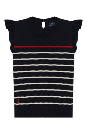 Детский комплект из юбки и топа POLO RALPH LAUREN синего цвета по цене 12350 руб., арт. 313736827 | Фото 2 Детский комплект из юбки и топа POLO RALPH LAUREN синего цвета, арт. 313736827 | Фото 2