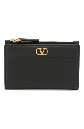 Кожаный кошелек Valentino Garavani | Фото №1 Кожаный кошелек Valentino Garavani | Фото №1