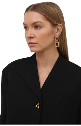 Женские серьги alice COPINE JEWELRY золотого цвета по цене 18590 руб., арт. ALICE | Фото 2 Женские серьги alice COPINE JEWELRY золотого цвета, арт. ALICE | Фото 2