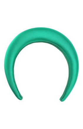 Женский ободок для волос FLOWER ME зеленого цвета по цене 11000 руб., арт. HAIRBAND-ST008010L | Фото 1 Женский ободок для волос FLOWER ME зеленого цвета, арт. HAIRBAND-ST008010L | Фото 1