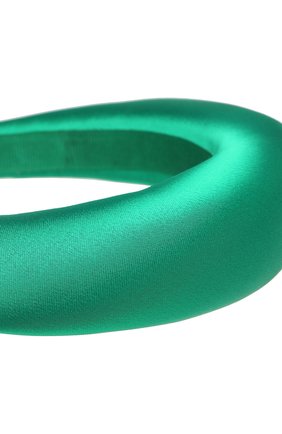 Женский ободок для волос FLOWER ME зеленого цвета по цене 11000 руб., арт. HAIRBAND-ST008010L | Фото 2 Женский ободок для волос FLOWER ME зеленого цвета, арт. HAIRBAND-ST008010L | Фото 2