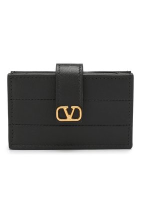 Кожаный футляр для кредитных карт Valentino Garavani | Фото №1 Кожаный футляр для кредитных карт Valentino Garavani | Фото №1
