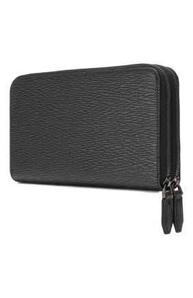 Мужской кожаный портмоне SALVATORE FERRAGAMO черного цвета по цене 61000 руб., арт. Z-0677208 | Фото 2 Мужской кожаный портмоне SALVATORE FERRAGAMO черного цвета, арт. Z-0677208 | Фото 2
