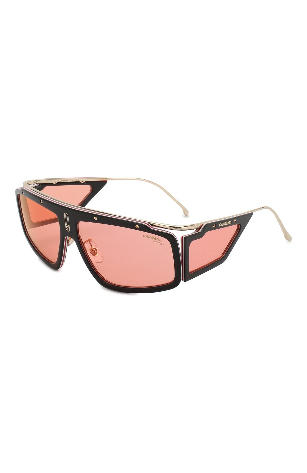 Женские солнцезащитные очки CARRERA черного цвета, арт. CARRERA FACER WR7 | Фото 1