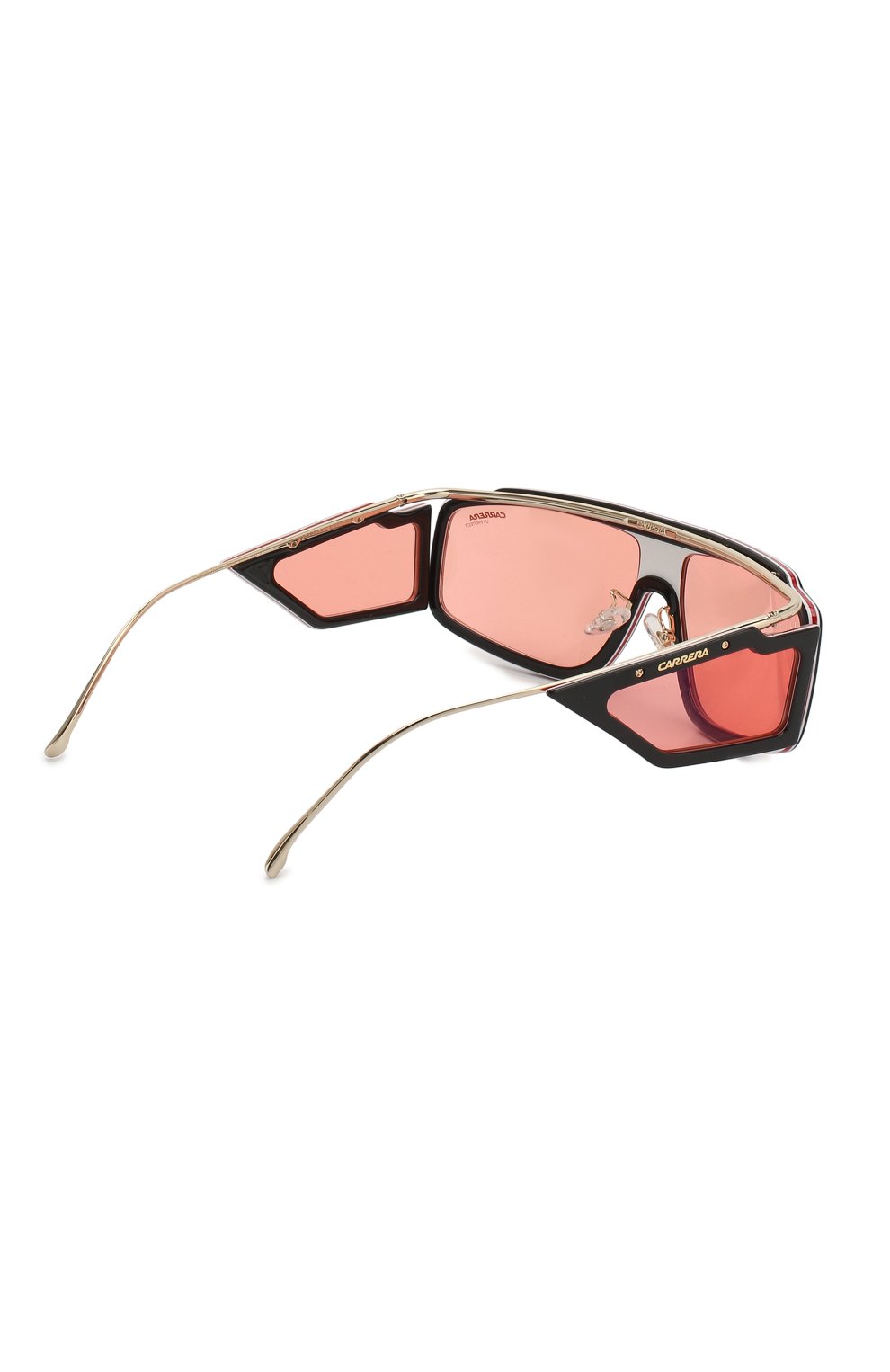 Женские солнцезащитные очки CARRERA черного цвета по цене 23950 руб., арт. CARRERA FACER WR7 | Фото 4 Женские солнцезащитные очки CARRERA черного цвета, арт. CARRERA FACER WR7 | Фото 4