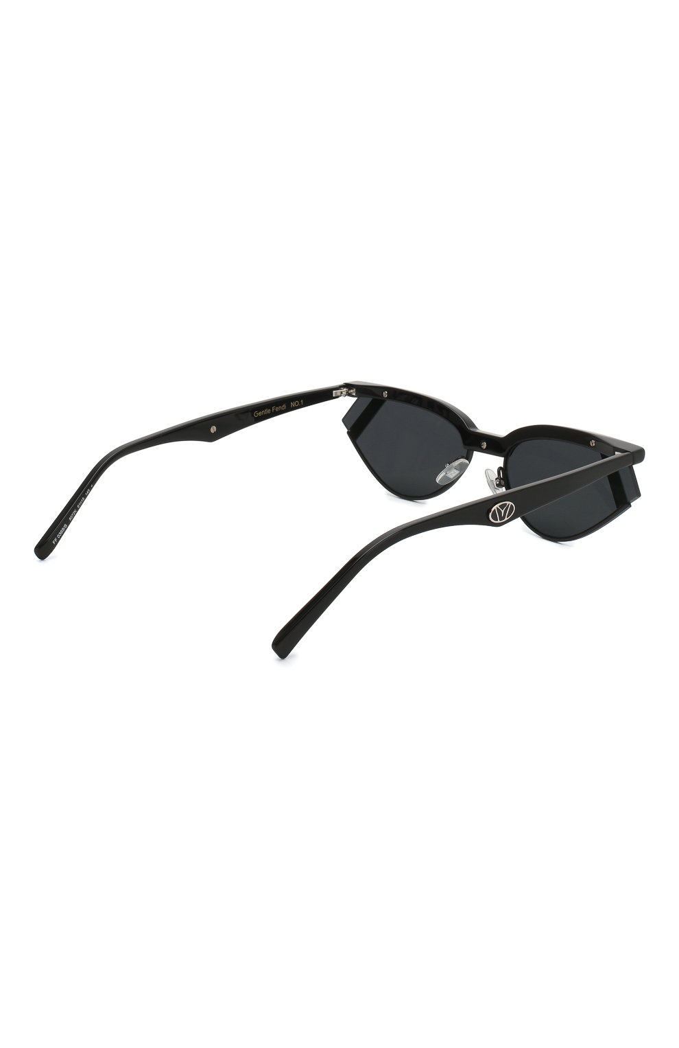 Женские черные солнцезащитные очки fendi x gentle monster Fendi, арт. 0369 807 купить в ЦУМ | Фото №4 Солнцезащитные очки Fendi x Gentle Monster Fendi черные | Фото №4