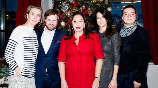 Предновогодний обед ЦУМа с главными редакторами