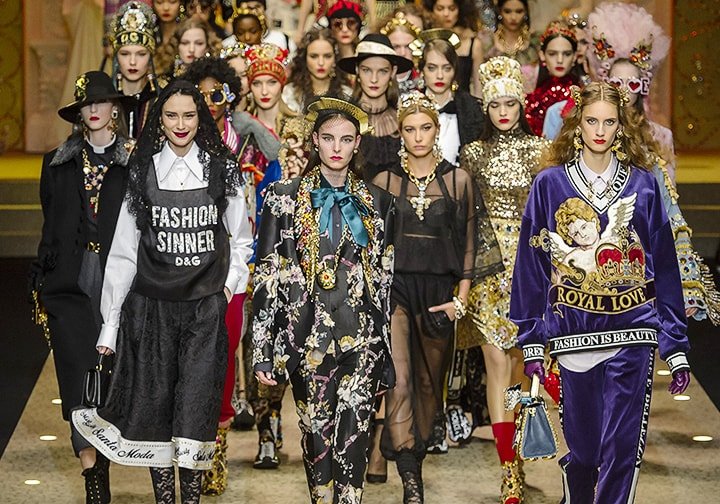 Dolce & Gabbana , осень-зима 2018/19