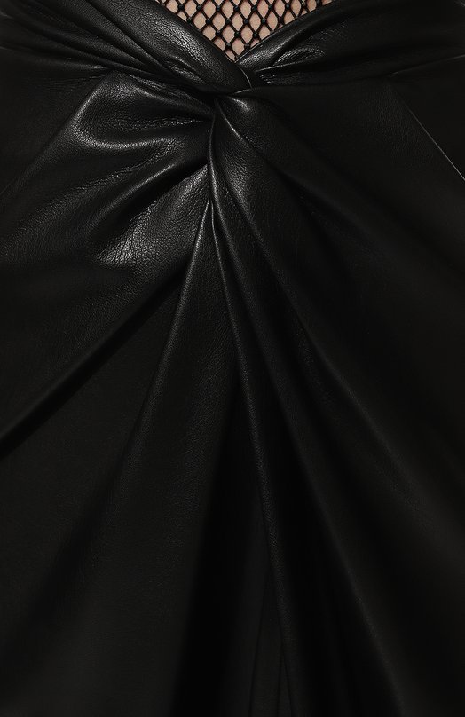 фото Юбка из экокожи msgm