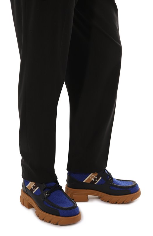 фото Комбинированные ботинки gucci