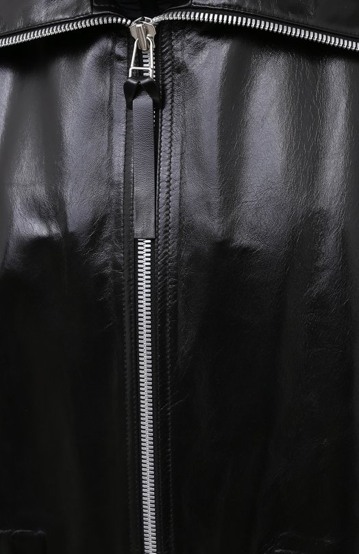 фото Кожаное пальто bottega veneta