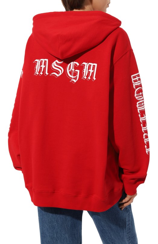 фото Хлопковое худи msgm