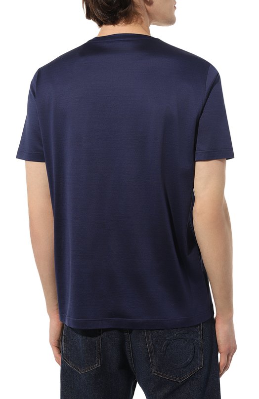 фото Хлопковая футболка corneliani