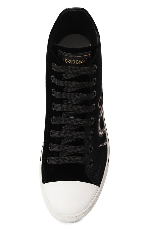 фото Текстильные кеды roberto cavalli