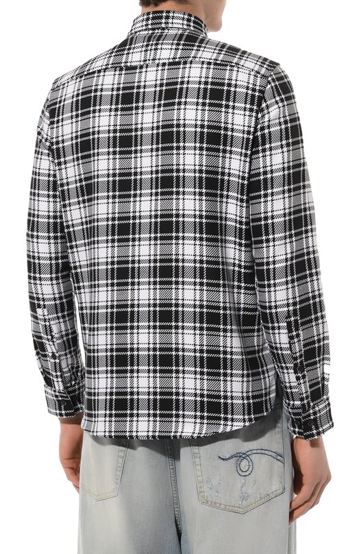 фото Хлопковая рубашка hugo