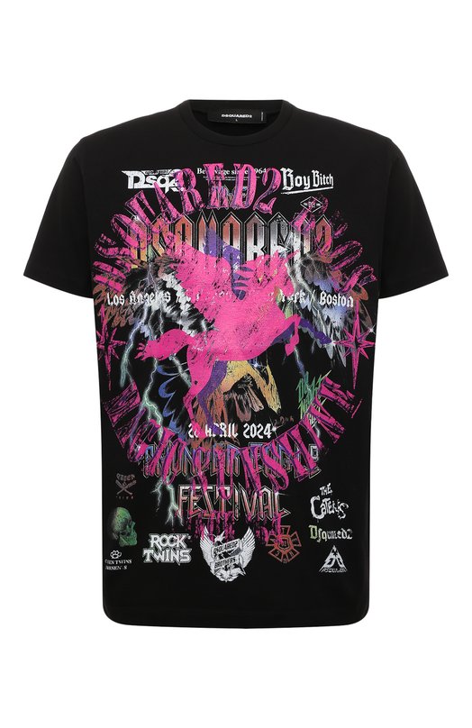 фото Хлопковая футболка dsquared2