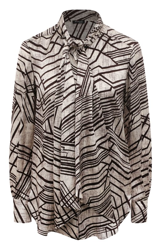 фото Шелковая блузка kiton