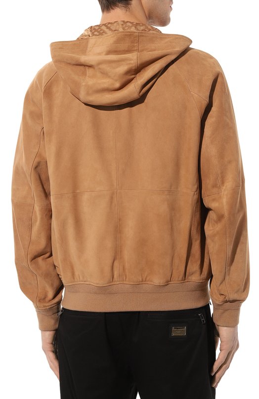 фото Замшевый бомбер boss