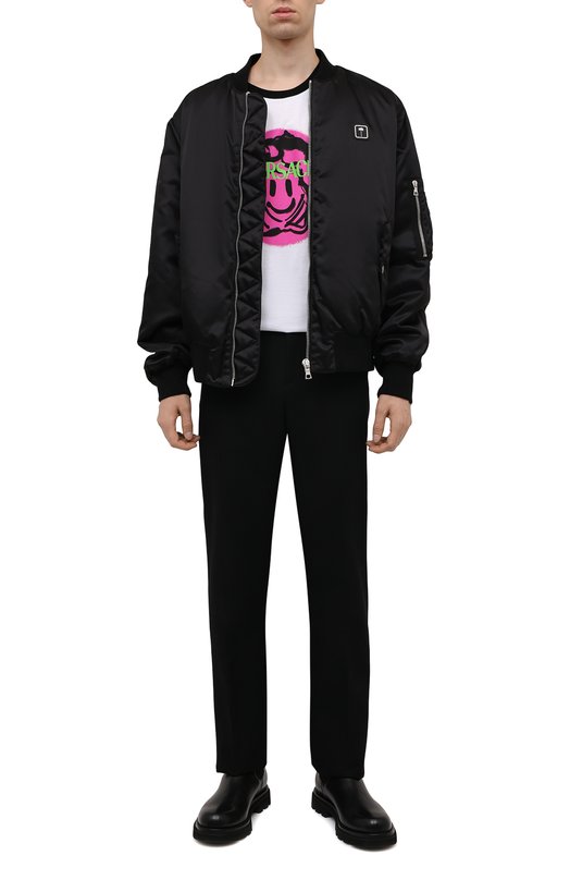 фото Хлопковая футболка versace