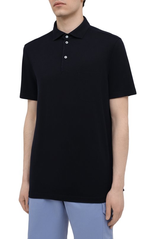 фото Хлопковое поло loro piana