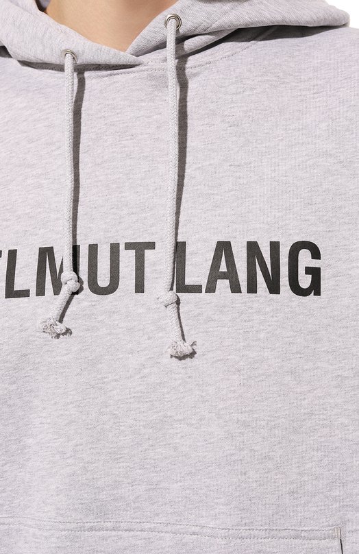 фото Хлопковое худи helmut lang