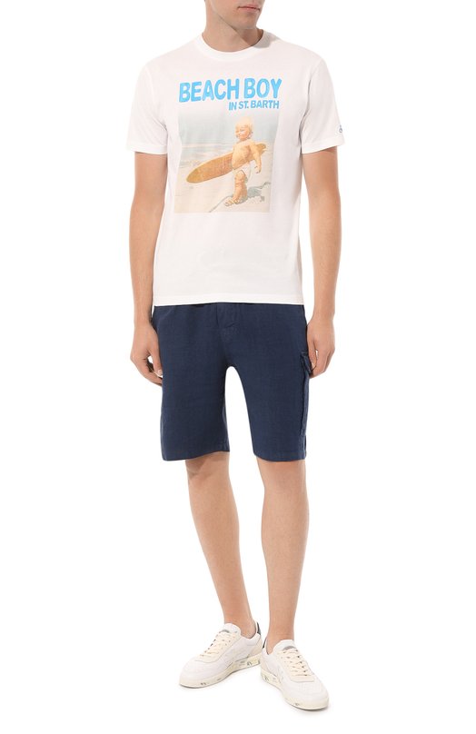 фото Хлопковая футболка mc2 saint barth