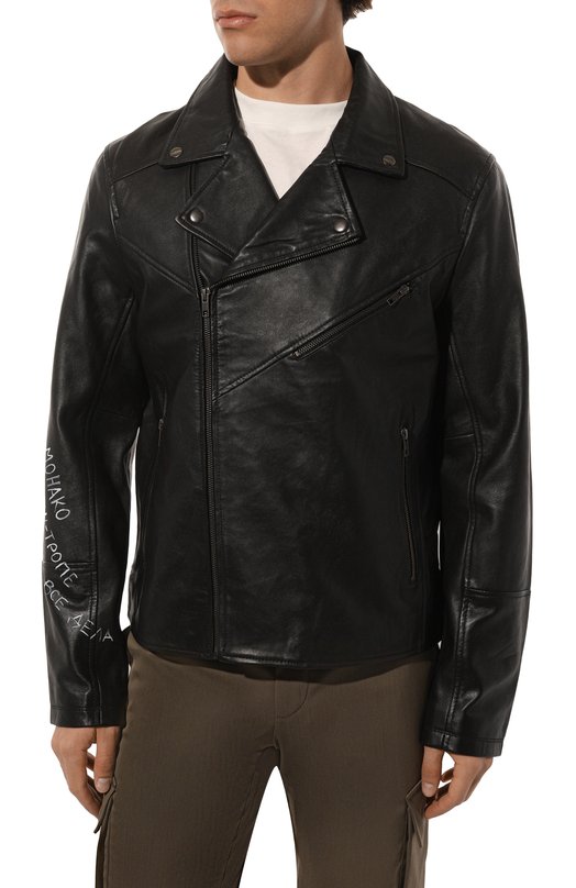 фото Кожаная куртка unique as duck