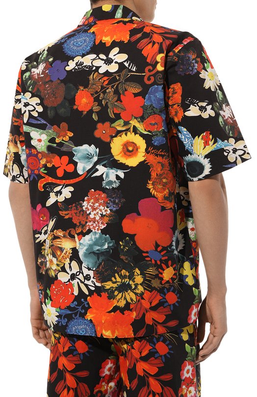 фото Хлопковая рубашка moschino