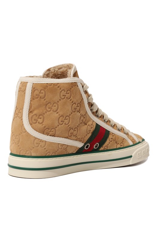 фото Замшевые кеды gucci tennis 1977 gucci