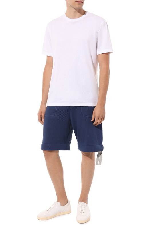 фото Хлопковые шорты brunello cucinelli