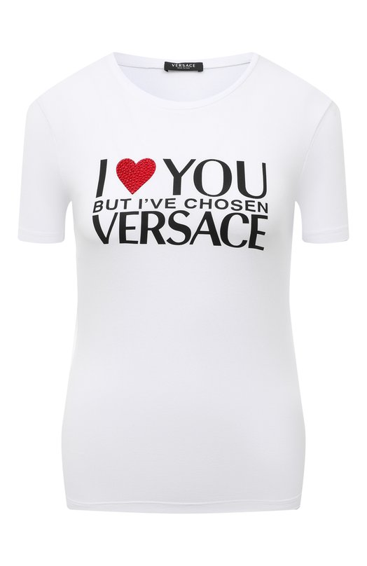 фото Футболка из вискозы versace