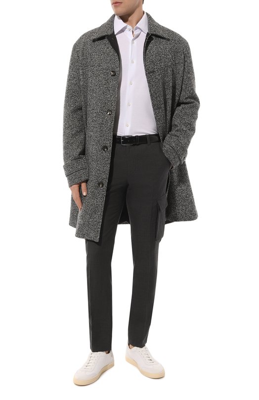 фото Хлопковая рубашка boss