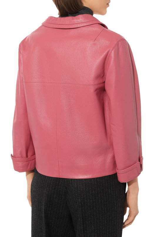 фото Кожаная куртка prada